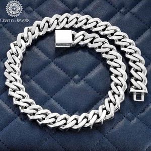 สร้อยคอผู้ชาย Charm_Jewells ประดับโมอิสซาไนต์ ชุบทอง 14K ทรงบาแกตต์ รูปทรงลูกบอล แบบเชื่อมต่อ สไตล์ฮิปฮอป รับรองโดย IGI - Product Image 3