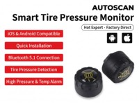 Système de surveillance de la pression des pneus TPMS, application Bluetooth, capteur externe, alarme de pression et de température en temps réel, voiture, moto, quatre roues