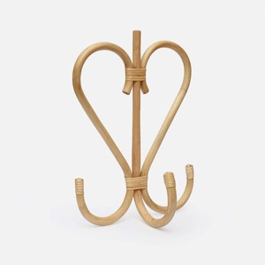 Nouveau design de crochet de suspension papillon en rotin, crochets de décoration de la maison et organisation murale, prix le plus bas - Product Image 2