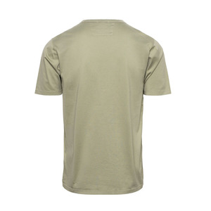 Camiseta de Manga Corta con Cuello Redondo, Corte Regular, Algodón Jersey, Transpirable, Informal, con Diseño de Logotipo Frontal Estampado, Ropa Deportiva - Product Image 3