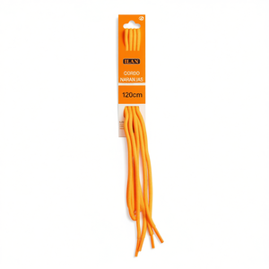 Ilan Shoelace 120cm Orange Color For Sneakers - Product Image 1
