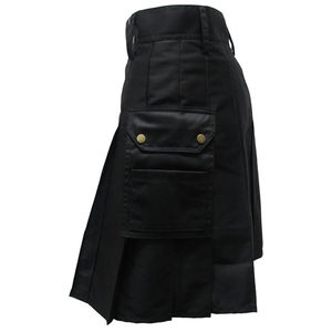 Kilt Utilitario de Algodón de Lujo con Ajuste Antiguo, Color Personalizado al por Mayor, con Lazos de Cuero, Marca Privada, Hecho en Pakistán - Product Image 6