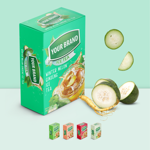 Fournisseur fiable Poudre de thé glacé aux fruits pêche 3 en 1 Sacs sous vide pour boissons en poudre Emballage pour sachet de thé - Product Image 4