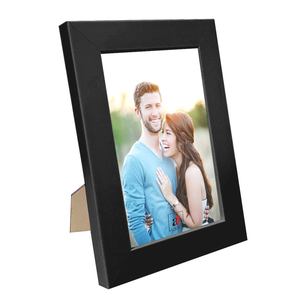 Cadre photo en bois de forme arrondie, tendance et design, avec finition blanche en poudre, pour la décoration de bureau et de table d'appoint. - Product Image 2