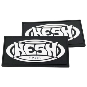 Parche con Logotipo Personalizado en Relieve, con Adhesivo Termoadhesivo, Estilo Tech-Streetwear de Fábrica - Product Image 5