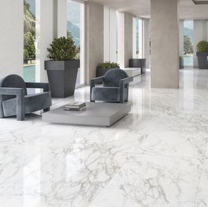 NOVA caarrara กระเบื้องพอร์ซเลนขัดเงา9มม. ขนาด600x1200มม./24X48ดีไซน์คลาสสิกทันสมัยเกรดพรีเมี่ยมได้รับการรับรองมาตรฐาน - Product Image 1