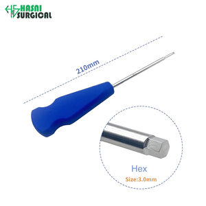 Destornillador Ortopédico de Alta Precisión con Cabeza Hexagonal de 1.2 mm, Instrumento Quirúrgico de Precisión - Product Image 4