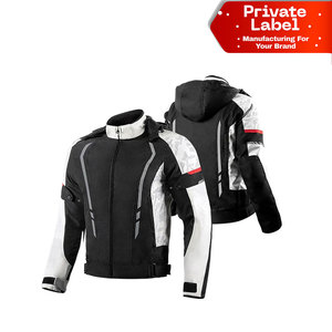 Chaqueta de Cordura blindada de nivel 2 CE, para invierno, talla grande, a prueba de golpes, para motociclistas, con múltiples bolsillos, de alta densidad y resistente a la abrasión. - Product Image 1