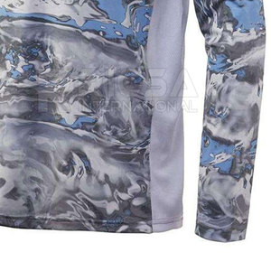 Chemises de chasse à manches longues pour hommes, vêtements de performance pour l'extérieur, respirantes, séchage rapide, polyester/coton écologique de haute qualité - Product Image 3