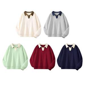 Premium Quality <b>Jumper</b> Oversized 330 Grams Drop Shoulder Sublimation Embroidery French Terry Sweatshirt Custom Winter - Product Image 3
