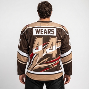Maillot de hockey sur glace de performance, conçu avec des matériaux légers, une coupe flexible et une qualité durable pour les matchs de compétition - Product Image 5