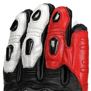 Guantes de Motociclismo para Motociclistas, Guantes de Motocross con Dedos Completos, Transpirables, con Pantalla Táctil, Cierre de Gancho y Bucle, de Cuero para Hombre - Product Image 4