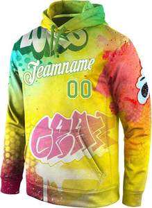 Sudadera con Capucha de Uniforme de Béisbol, Logotipo Personalizado, Nombre y Número, Impresión por Sublimación Transpirable, Fabricación OEM/ODM - Product Image 2