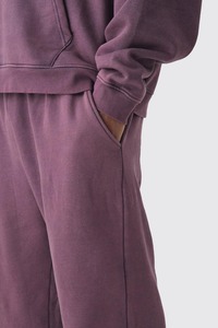 Pantalones de chándal de algodón personalizados para hombre 2026, de felpa gruesa con estampado, de pierna recta y cintura elástica. - Product Image 6