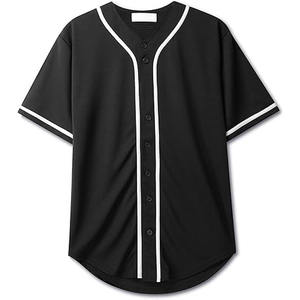 Camiseta de béisbol 100% poliéster personalizada de secado rápido, uniforme de entrenamiento para hombre, camiseta de malla con bordado e impresión, subida por Dress Sports - Product Image 5