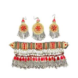 ชุดเครื่องประดับสำหรับผู้หญิง คอลเลคชั่นงานแต่งงาน งานเลี้ยง และงานอีด  ชุดเครื่องประดับสไตล์อัฟกัน สินค้ามาแรง ชุดเครื่องประดับแฟชั่น - Product Image 1
