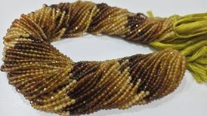 Tourmaline Jaune Naturelle Ronde Facettée Perles de 2,5 mm Vendues par Fil de 13 Pouces - Product Image 5