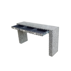 Modern Midcentury Indian Handmade Multi-Function Bone MDF Console Table Eco-Friendly Comfortable <b>Stool</b> <b>Bedroom</b> Hotel - Product Image 5