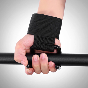 Crochets de musculation robustes pour entraînement de traction, remise en forme, haltérophilie, avec sangles rembourrées par Misha Sports - Product Image 6