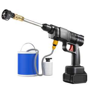 <span class=keywords><strong>Pistolet</strong></span> à mousse de neige à batterie au Lithium Portable pour lavage de voiture <span class=keywords><strong>12V</strong></span> 24V <span class=keywords><strong>pistolet</strong></span> haute pression sans fil machine de nettoyage électrique lave-auto - Product Image 2