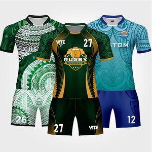 sport team uniformSports Jerseys OEM Maori Tribal Pattern Sport Uniforms - Product Image 3