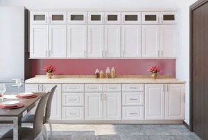 Isla de Cocina Contemporánea Blanca de 18 Pulgadas, Gabinete Moderno de MDF con Cajones y 1 Año de Garantía - Product Image 6