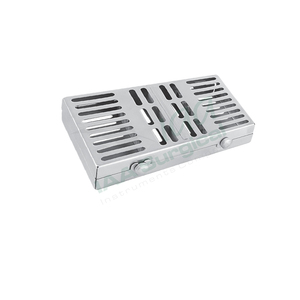Cassette Profesional para Instrumentos Manuales con Inserciones de Silicona de Colores, Autoclavable, Diseño Perforado, Fácil Limpieza, Certificado CE - Product Image 4
