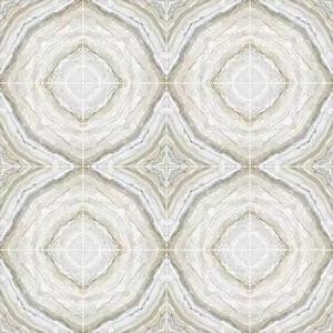 Azulejos de Porcelana Vistaar Ivory Travertine Book Match de 600x600 mm, Acabado Brillante para Interiores, con 5 Años de Garantía, 10 mm de Grosor - Product Image 2