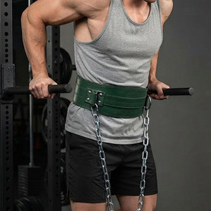 Ceinture de musculation en cuir véritable avec anneau en D robuste en acier inoxydable, rembourrage intérieur doux, personnalisable avec marque privée - Product Image 6