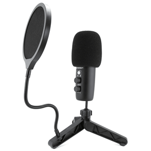 USB Condenser <b>Microphone</b> for <b>Gaming</b> and Streaming LED Lighting Included - Product Image 5