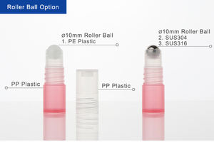 ลูกกลิ้งโลหะพลาสติก 2 มล. ขวดลูกกลิ้งน้ำมันหอมระเหยแบบพลาสติกสำหรับตัวอย่าง - Product Image 2