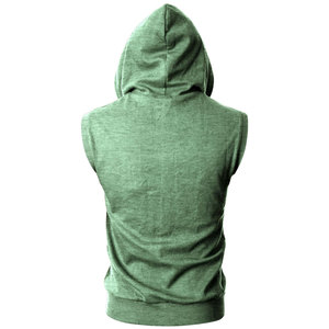 Sudadera sin Mangas para Hombre, Estilo Deportivo, Diseño Personalizado, Ropa de Gimnasio, Precio Directo de Fábrica, Envío a Todo el Mundo, Calidad Garantizada - Product Image 3