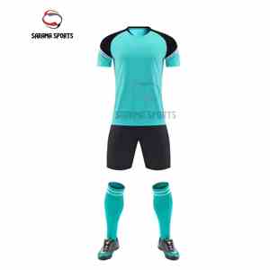 Uniformes de Fútbol Personalizados de Alta Calidad al por Mayor, Conjuntos Lisos para Sublimación con Impresión de Nombre y Logotipo del Equipo, Servicio OEM Disponible - Product Image 1