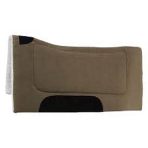 Tapis de selle Western en tissu Diamond Wool/Canvas de qualité supérieure, doublure en polycoton, coque en coton, personnalisable, confortable pour l'équitation - Product Image 2