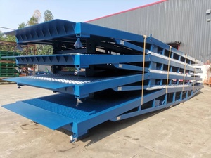 10 tonnes anti-dérapant en acier nervuré rampe de quai hydraulique pratique chariot élévateur cylindre combiné pompe à main 1 an de garantie noyau de moteur - Product Image 5