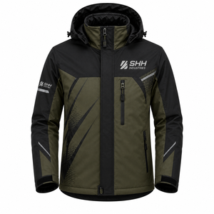 Custom Tactical Softshell <b>Jacket</b> Men <b>Waterproof</b> Windproof Hooded Outdoor Hiking Workwear <b>Winter</b> Performance <b>Jacket</b> OEM Wholesale - Product Image 1