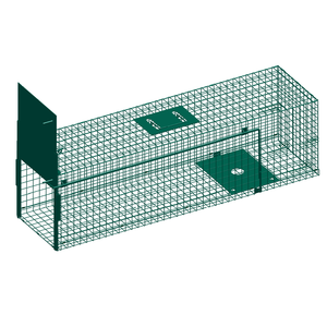 Trappola per Conigli Pieghevole Grande in Metallo Eco-Friendly Better Pets, Gabbia Quadrata per Animali, Trappola per Roditori e Parassiti, per Cacciatori - Vendita all'Ingrosso - Product Image 2