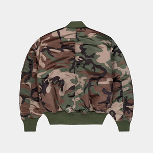 Blouson Bomber Homme Streetwear Nouvelle Collection Design Tendance Haute Qualité Écologique Respirant Hiver Logo Frontal - Product Image 6