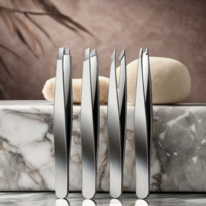 แหนบเหล็กระดับมืออาชีพสำหรับการกำจัดขนคิ้วสภาพใหม่ - Product Image 1