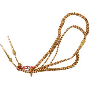 อุปกรณ์ป้องกันส่วนบุคคลปลายสายสีทองแท่งสองชิ้นสำหรับงานพิธีอันสะดวกสบาย - Product Image 4