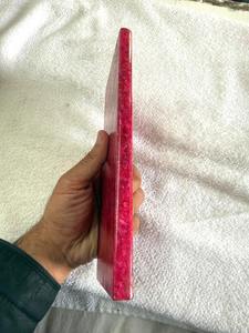 Turquesa Natural Calentada, Gema Cuadrada, Precio al por Mayor Disponible, Cristal Curativo de Rajastán, Tallado, Regalo para Meditación - Product Image 6