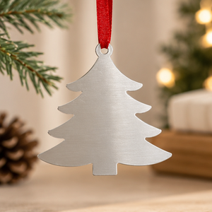 Décor de Noël moderne en métal en laiton AK avec ensemble multicolore de 2 articles suspendus attrayants pour décor d'arbre de Noël - Product Image 2