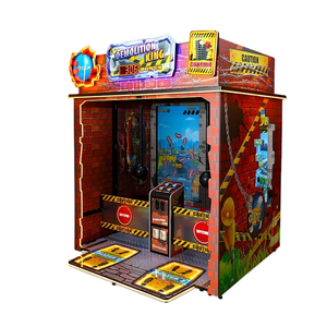 Máquina recreativa de redención para 2 jugadores Demolition King, pantalla de 65 pulgadas, operada con monedas, juego de premios con tickets, 800W - Product Image 2