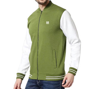 Veste bomber pour homme, coupe confortable, look élégant et simple, idéale pour l'hiver et l'automne, design uni, facile à porter au quotidien. - Product Image 1