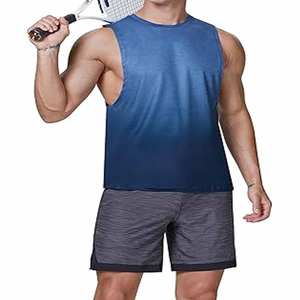 เสื้อกล้ามผู้ชายสำหรับออกกำลังกาย ซับเหงื่อ แห้งเร็ว น้ำหนักเบา ราคาถูก ขายส่ง - Product Image 4