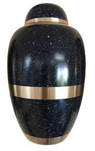 Urna Funeraria de Metal para Cenizas de Adultos, Estilo Americano/Europeo, Acabado Brillante en Latón Pulido, Marca Beautiful Dom Top - Product Image 2