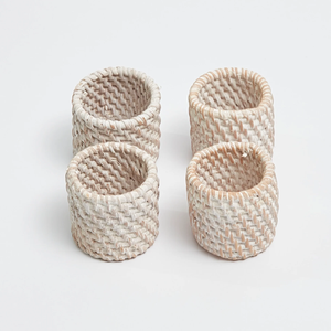 Anillo de servilleta de ratán más popular, fabricado a precio mayorista, para uso en mesa de comedor. - Product Image 2