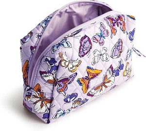 Custom Sublimated Travel <b>Makeup</b> Bag Organizer Double Layer Pattern Cosmetic Bag <b>Case</b> Pouch With Mirror for Women - Product Image 2
