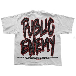 Camisetas Cortas de Verano de Marca Personalizada, Estilo Urbano, Unisex, Jersey, Hip Hop, Vintage, Ropa de Playa, Diseños Personalizados, Impresas al por Mayor - Product Image 5