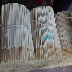 Bâtons d'agarbatti en bambou blanc non parfumés pour tremper et infuser des parfums pour la relaxation, le spa, la méditation et la prière, usage religieux - Product Image 4